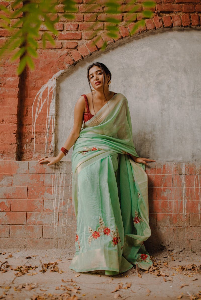 Virtual try-on result on kiosk